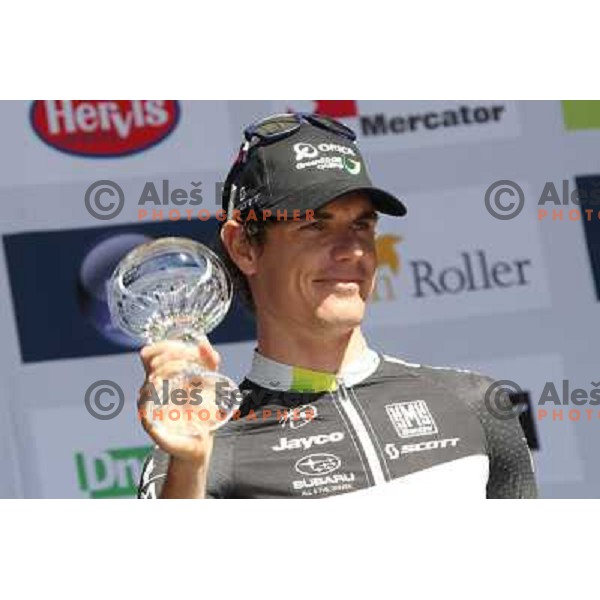 Darly Impey of South Africa at 19.Tour de Slovenie ( Dirka po Sloveniji) in Ljubljana on June 17, 2012 