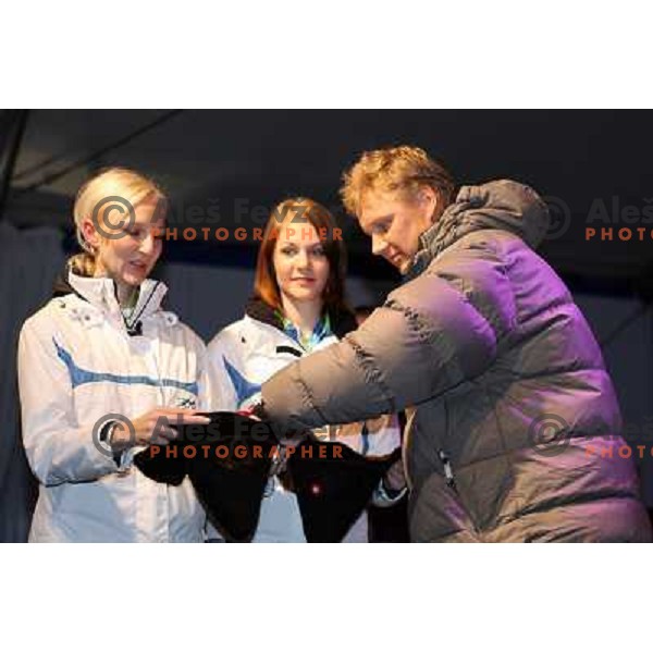 Atle Skaardal at draw of starting numbers for 43.Golden Fox Trophy- FIS World Cup slalom Women in Kranjska Gora, Slovenia on 07.01.2007 photo by Ales Fevzer