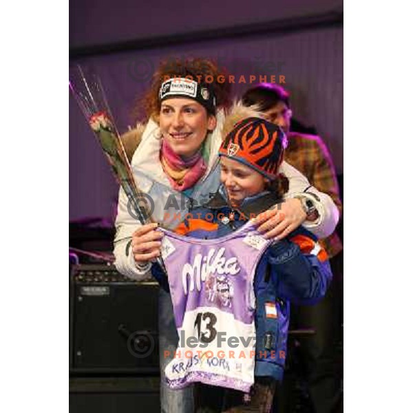 Chiara Costazza at draw of starting numbers for 43.Golden Fox Trophy- FIS World Cup slalom Women in Kranjska Gora, Slovenia on 07.01.2007 photo by Ales Fevzer