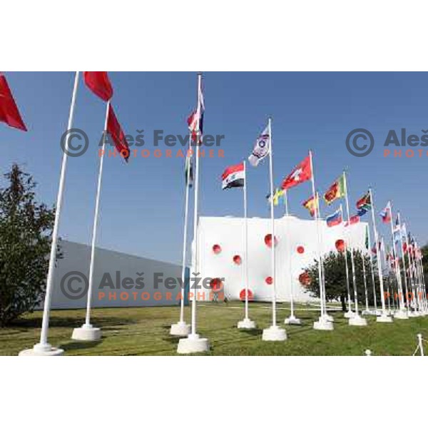 shooting complex of The Royal Artillery Barracks during London 2012 Summer Olympic Games in London, Great Britain on July 26, 2012 