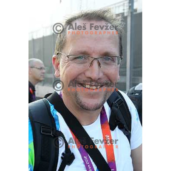 Martin Hvastja during London 2012 Summer Olympic Games, Great Britain on July 26, 2012 