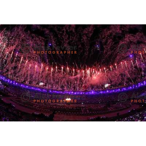 Opening Ceremony of London 2012 Summer Olympic Games, Great Britain on July 27, 2012 