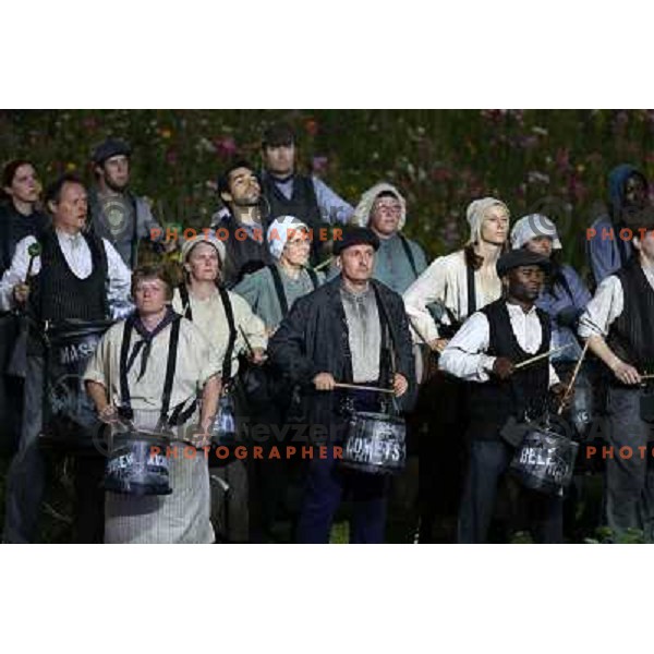 Opening Ceremony of London 2012 Summer Olympic Games, Great Britain on July 27, 2012 