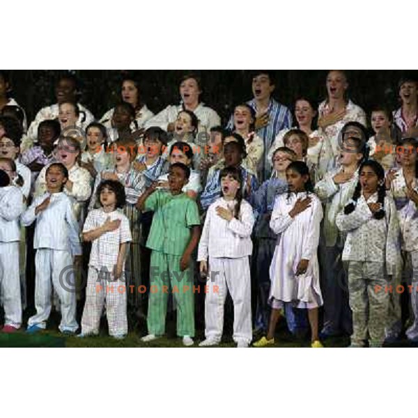 Opening Ceremony of London 2012 Summer Olympic Games, Great Britain on July 27, 2012 