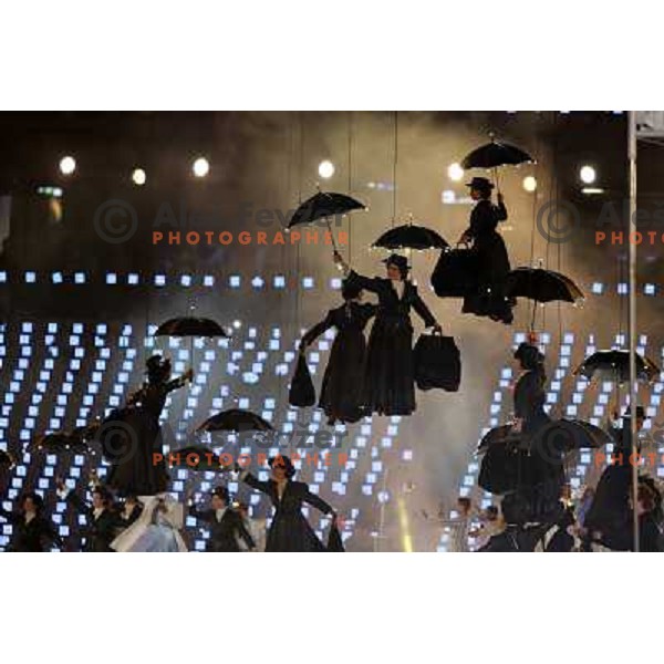 Opening Ceremony of London 2012 Summer Olympic Games, Great Britain on July 27, 2012 