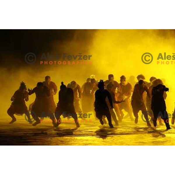 Opening Ceremony of London 2012 Summer Olympic Games, Great Britain on July 27, 2012 