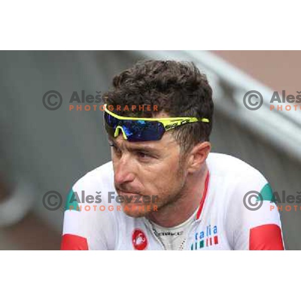 Luca Paolini (ITA) at the men\'s Cycling road race 249.5 km during London 2012 Summer Olympic Games, Great Britain on July 28, 2012 