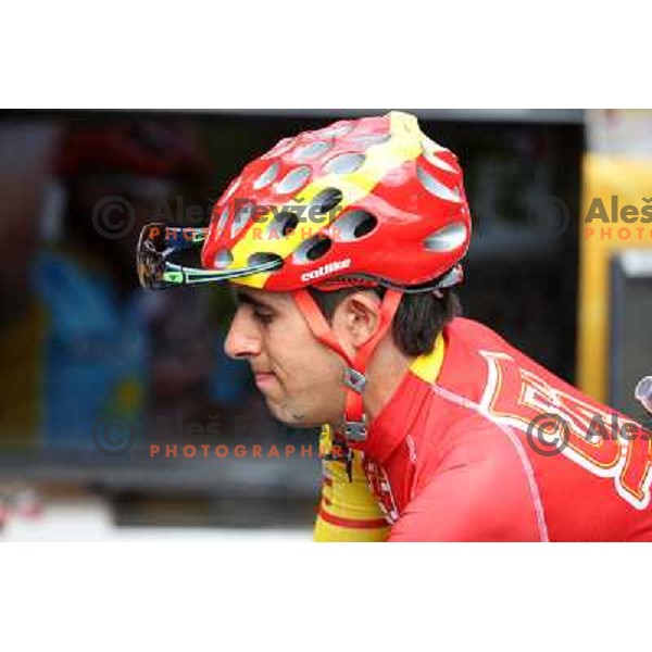 Castroviejo (ESP) at the men\'s Cycling road race 249.5 km during London 2012 Summer Olympic Games, Great Britain on July 28, 2012 