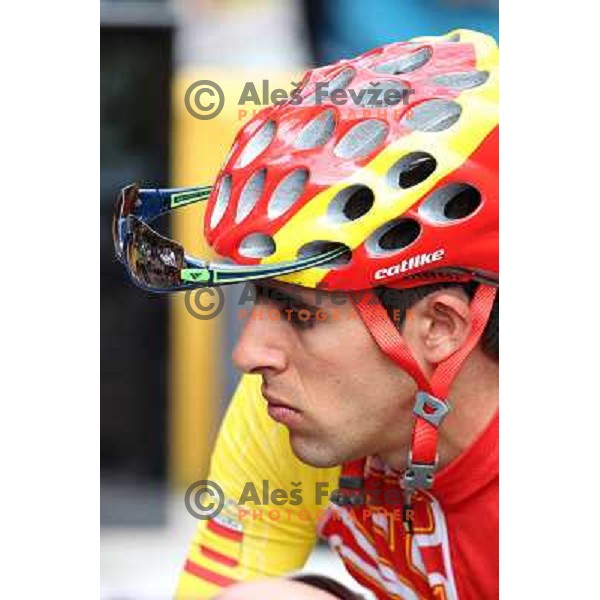 Castroviejo (ESP) at the men\'s Cycling road race 249.5 km during London 2012 Summer Olympic Games, Great Britain on July 28, 2012 