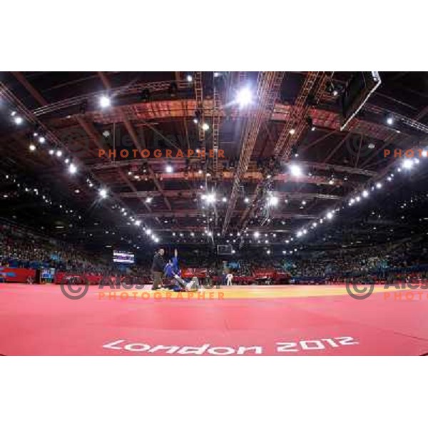 judo tournament in Excel exhibition centre during London 2012 Summer Olympic Games, Great Britain on July 29, 2012 