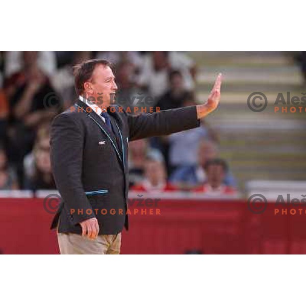 Referee Franc Ocko of Slovenia at judo tournament in Excel exhibition centre during London 2012 Summer Olympic Games, Great Britain on July 29, 2012 