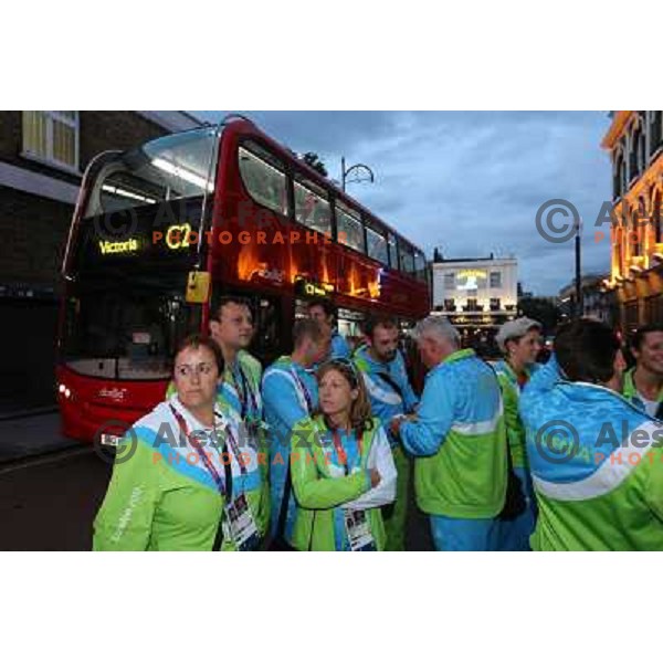 in Slovenia pub in Camden during London 2012 Summer Olympic games, Great Britain on 2nd of August 2012 