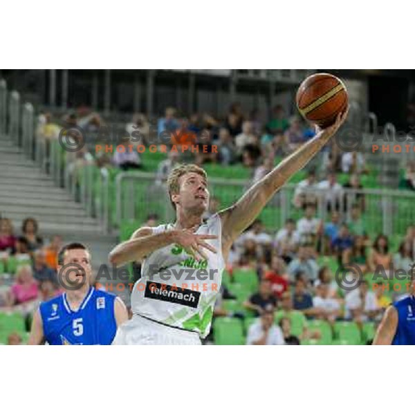 Zoran Dragic in action during basketball game Slovenia - Bosnia and Herzegovina, Adecco Cup, Stozice Arena, Ljubljana, 03.08.2012 