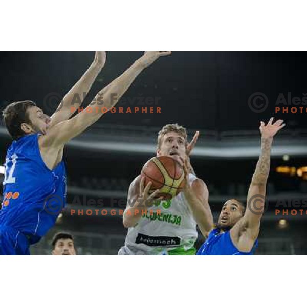 Zoran Dragic in action during basketball game Slovenia - Bosnia and Herzegovina, Adecco Cup, Stozice Arena, Ljubljana, 03.08.2012 