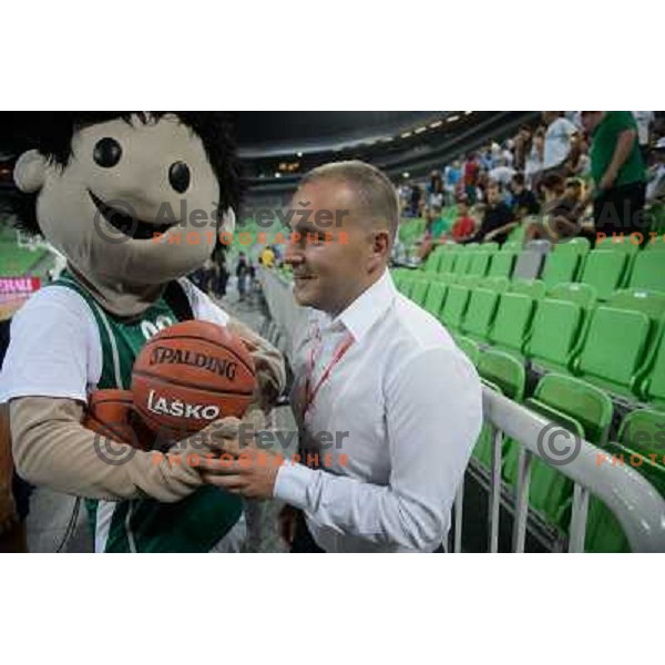 Matej Avanzo during basketball game Slovenia - Bosnia and Herzegovina, Adecco Cup, Stozice Arena, Ljubljana, 03.08.2012 