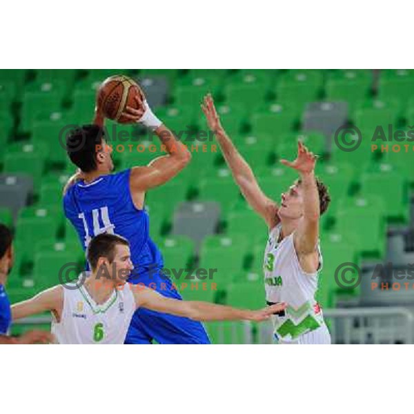 Zoran Dragic in action during basketball game Slovenia - Bosnia and Herzegovina, Adecco Cup, Stozice Arena, Ljubljana, 03.08.2012 