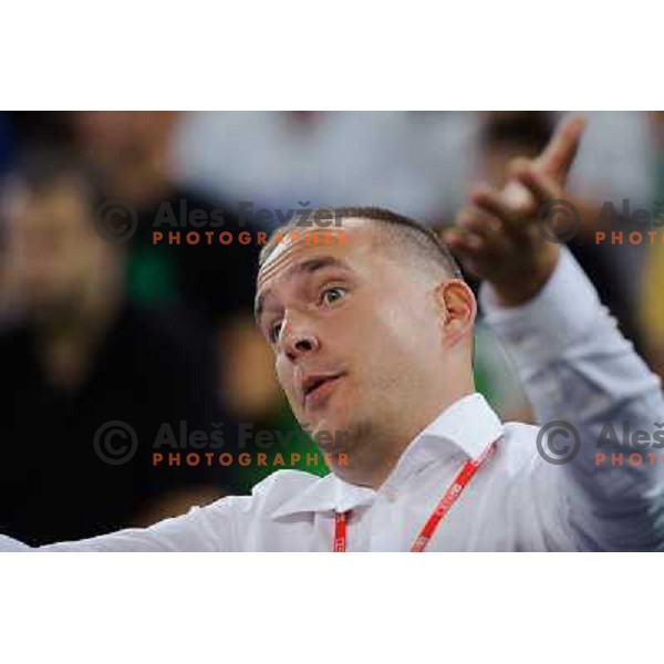 Matej Avanzo during basketball game Slovenia - Bosnia and Herzegovina, Adecco Cup, Stozice Arena, Ljubljana, 03.08.2012 