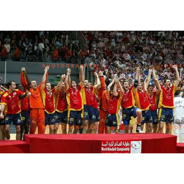 Spanish team- new world Handball Champions