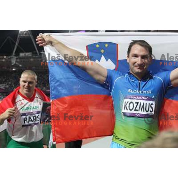 Primoz Kozmus of Slovenia, Olympic silver medalist in hammer throw at Olympic stadium during London 2012 Summer Olympic games, Great Britain on August 5,2012 