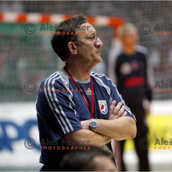 Lino Cervar, head coach of Croatia
