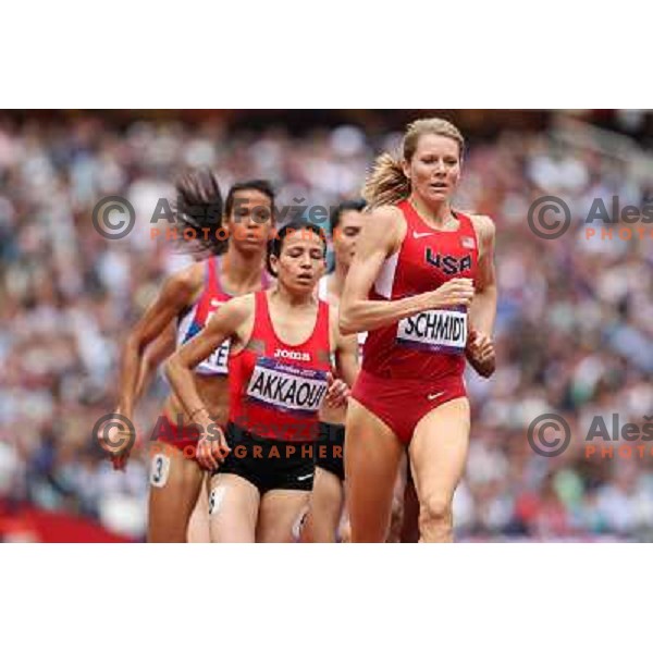 Schmidt of USA at Olympic stadium during London 2012 Summer Olympic games in August 8, 2012 