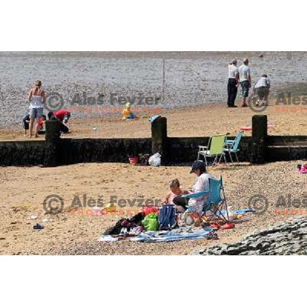 Southend on Sea, british town and seaside resort in Essex during London 2012 Summer Olympic games on August 9, 2012 