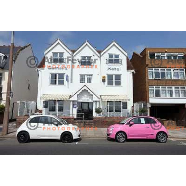 Camelia hotel where Slovenia team is staying in Southend on Sea, british town and seaside resort in Essex during London 2012 Summer Olympic games on August 9, 2012 