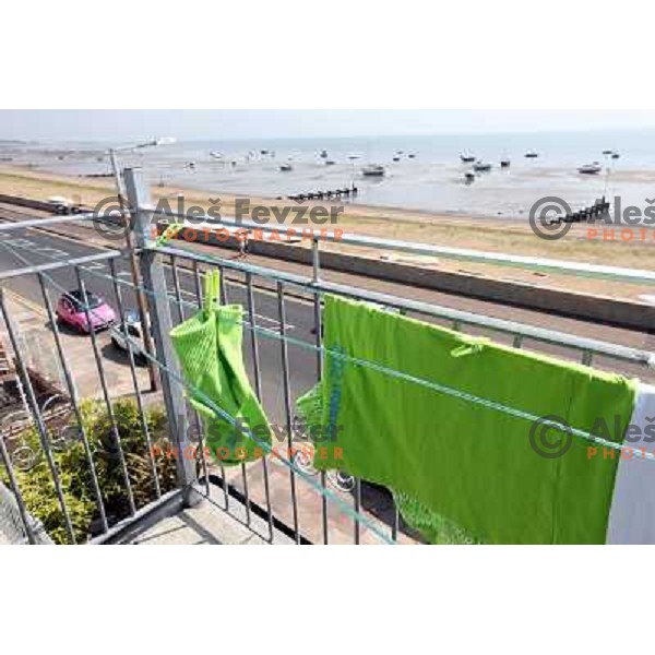 Southend on Sea, british town and seaside resort in Essex during London 2012 Summer Olympic games on August 9, 2012 
