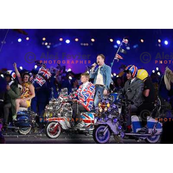 Closing ceremony of London 2012 Summer Olympic Games at Olympic Stadium in Stratford, Great Britain on August 12, 2012 
