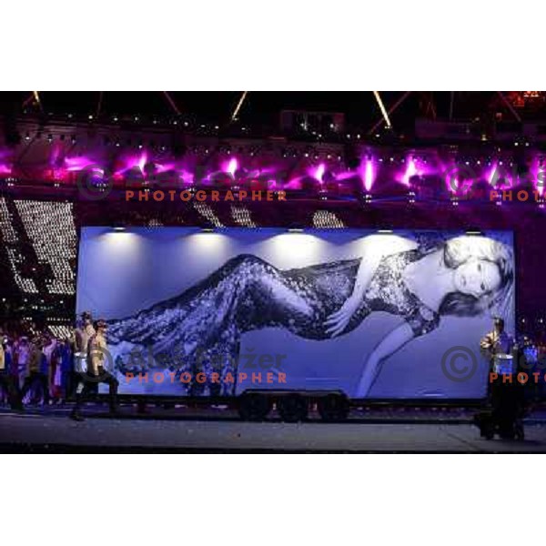 Closing ceremony of London 2012 Summer Olympic Games at Olympic Stadium in Stratford, Great Britain on August 12, 2012 