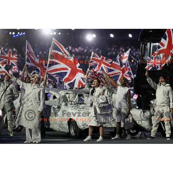 Closing ceremony of London 2012 Summer Olympic Games at Olympic Stadium in Stratford, Great Britain on August 12, 2012 