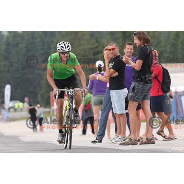 ALES6634.JPG 20. Skok na Roglo (20th Rogla cycling climb) 16.6 km long amateur cycling climb from Zrece (395 meters) to Rogla Ski resort (1495 meters) in Slovenia on August 18, 2012 