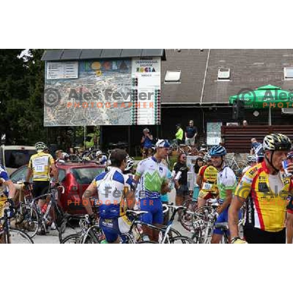 ALES6787.JPG 20. Skok na Roglo (20th Rogla cycling climb) 16.6 km long amateur cycling climb from Zrece (395 meters) to Rogla Ski resort (1495 meters) in Slovenia on August 18, 2012 