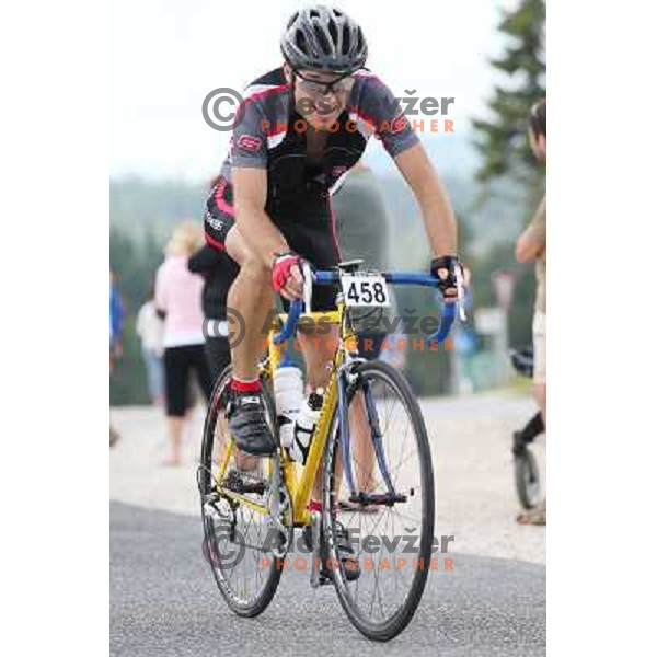 ALES6674.JPG 20. Skok na Roglo (20th Rogla cycling climb) 16.6 km long amateur cycling climb from Zrece (395 meters) to Rogla Ski resort (1495 meters) in Slovenia on August 18, 2012 