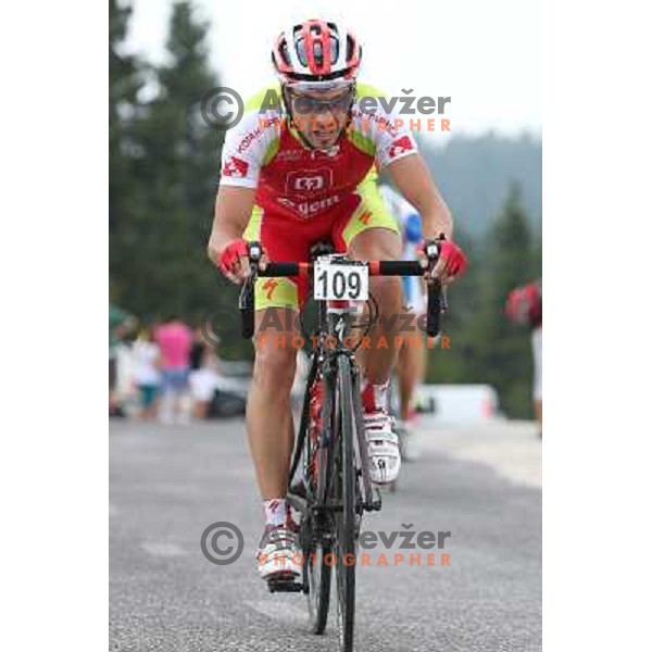ALES6695.JPG 20. Skok na Roglo (20th Rogla cycling climb) 16.6 km long amateur cycling climb from Zrece (395 meters) to Rogla Ski resort (1495 meters) in Slovenia on August 18, 2012 