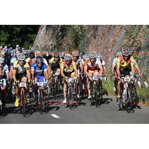 ALES8149.JPG Slovenian amateur cycling climb championship at 11,7 km track from Cerklje to Krvavec for King and Queen of Krvavec Trophy, held on August 25, 2012 