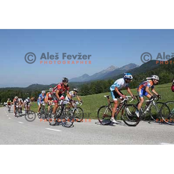 ALES8181.JPG Slovenian amateur cycling climb championship at 11,7 km track from Cerklje to Krvavec for King and Queen of Krvavec Trophy, held on August 25, 2012 