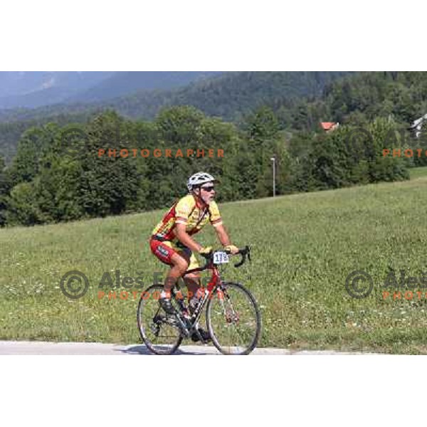 ALES8235.JPG Slovenian amateur cycling climb championship at 11,7 km track from Cerklje to Krvavec for King and Queen of Krvavec Trophy, held on August 25, 2012 