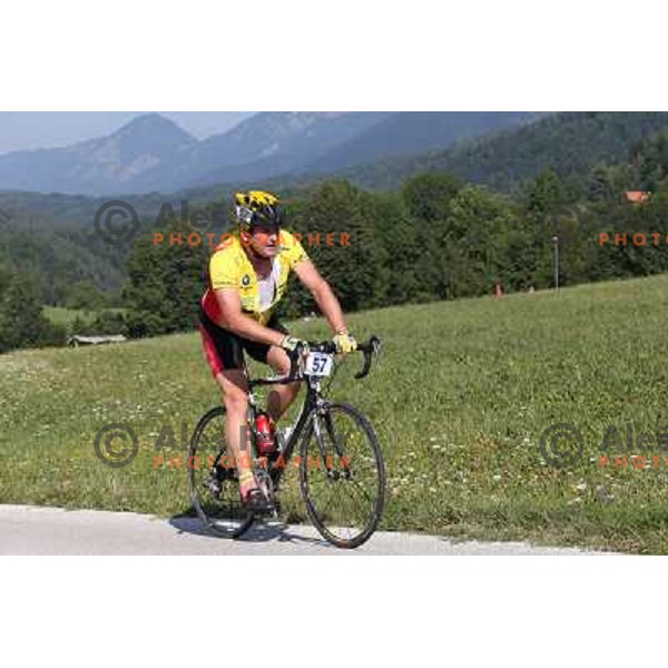 ALES8389.JPG Slovenian amateur cycling climb championship at 11,7 km track from Cerklje to Krvavec for King and Queen of Krvavec Trophy, held on August 25, 2012 
