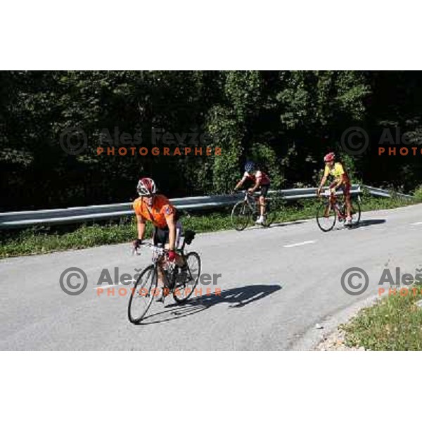 ALES8484.JPG Slovenian amateur cycling climb championship at 11,7 km track from Cerklje to Krvavec for King and Queen of Krvavec Trophy, held on August 25, 2012 