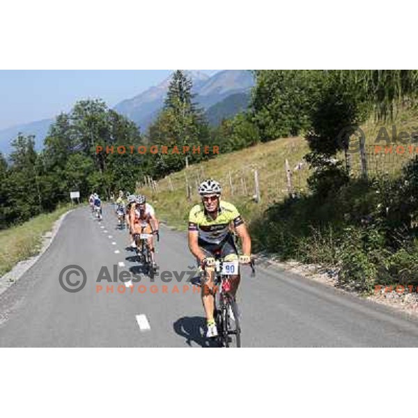 ALES8548.JPG Slovenian amateur cycling climb championship at 11,7 km track from Cerklje to Krvavec for King and Queen of Krvavec Trophy, held on August 25, 2012 