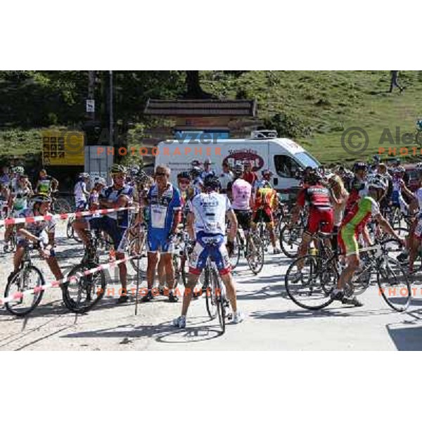 ALES8887.JPG Slovenian amateur cycling climb championship at 11,7 km track from Cerklje to Krvavec for King and Queen of Krvavec Trophy, held on August 25, 2012 