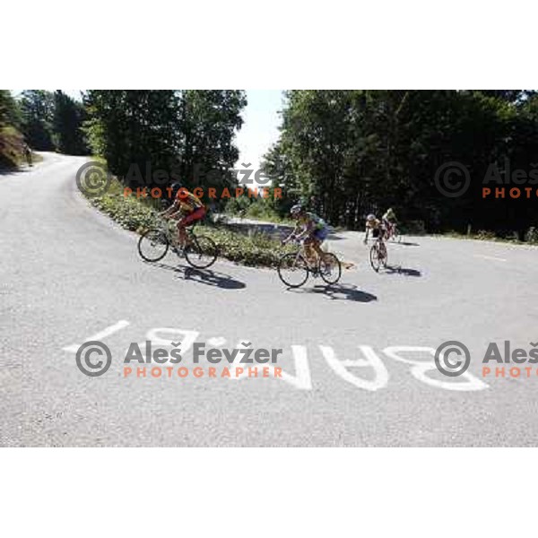 FEVZ4686.JPG Slovenian amateur cycling climb championship at 11,7 km track from Cerklje to Krvavec for King and Queen of Krvavec Trophy, held on August 25, 2012 