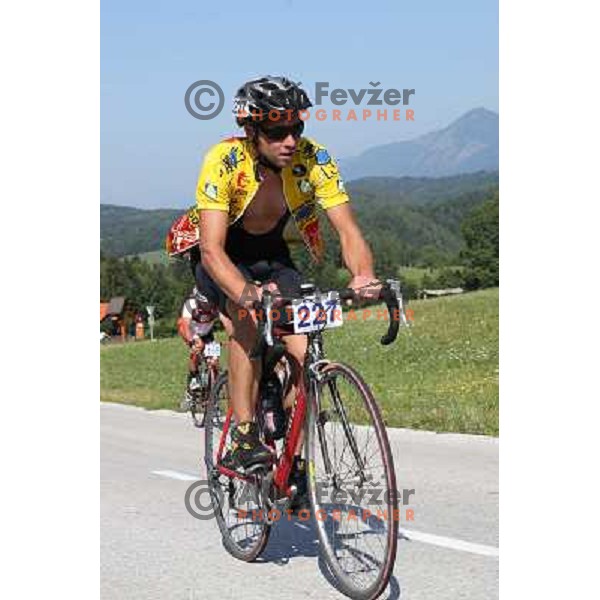 ALES8322.JPG Slovenian amateur cycling climb championship at 11,7 km track from Cerklje to Krvavec for King and Queen of Krvavec Trophy, held on August 25, 2012 