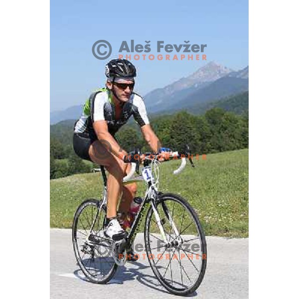 ALES8347.JPG Slovenian amateur cycling climb championship at 11,7 km track from Cerklje to Krvavec for King and Queen of Krvavec Trophy, held on August 25, 2012 