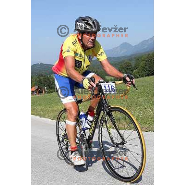 ALES8433.JPG Slovenian amateur cycling climb championship at 11,7 km track from Cerklje to Krvavec for King and Queen of Krvavec Trophy, held on August 25, 2012 