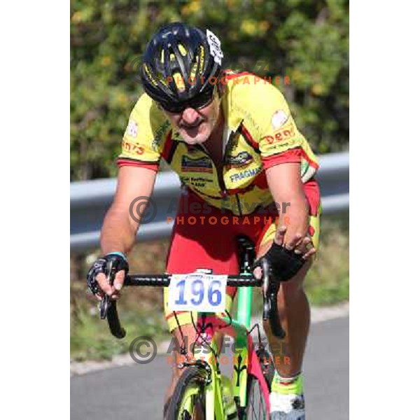 ALES8516.JPG Slovenian amateur cycling climb championship at 11,7 km track from Cerklje to Krvavec for King and Queen of Krvavec Trophy, held on August 25, 2012 