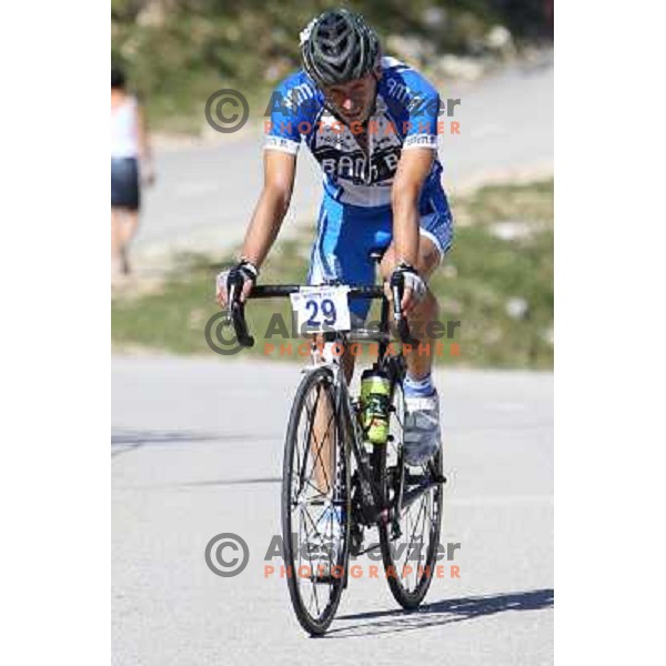 ALES8694.JPG Slovenian amateur cycling climb championship at 11,7 km track from Cerklje to Krvavec for King and Queen of Krvavec Trophy, held on August 25, 2012 