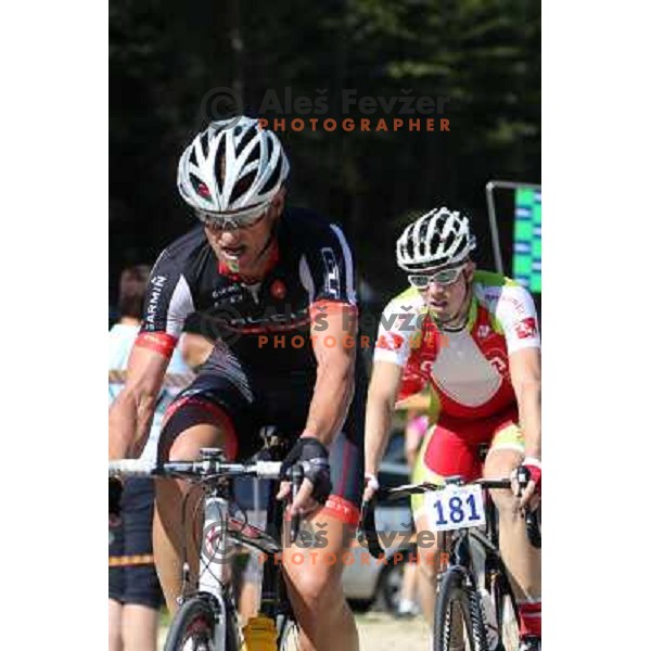 ALES8728.JPG Slovenian amateur cycling climb championship at 11,7 km track from Cerklje to Krvavec for King and Queen of Krvavec Trophy, held on August 25, 2012 
