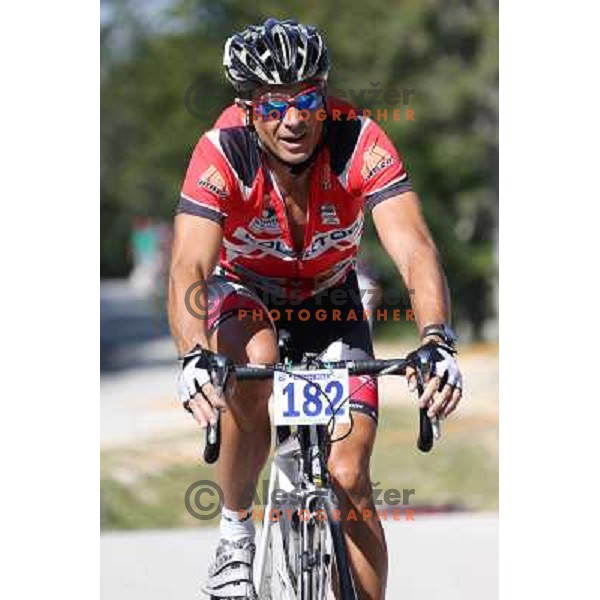 ALES8763.JPG Slovenian amateur cycling climb championship at 11,7 km track from Cerklje to Krvavec for King and Queen of Krvavec Trophy, held on August 25, 2012 